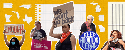 Abortion Rights Montage Banner