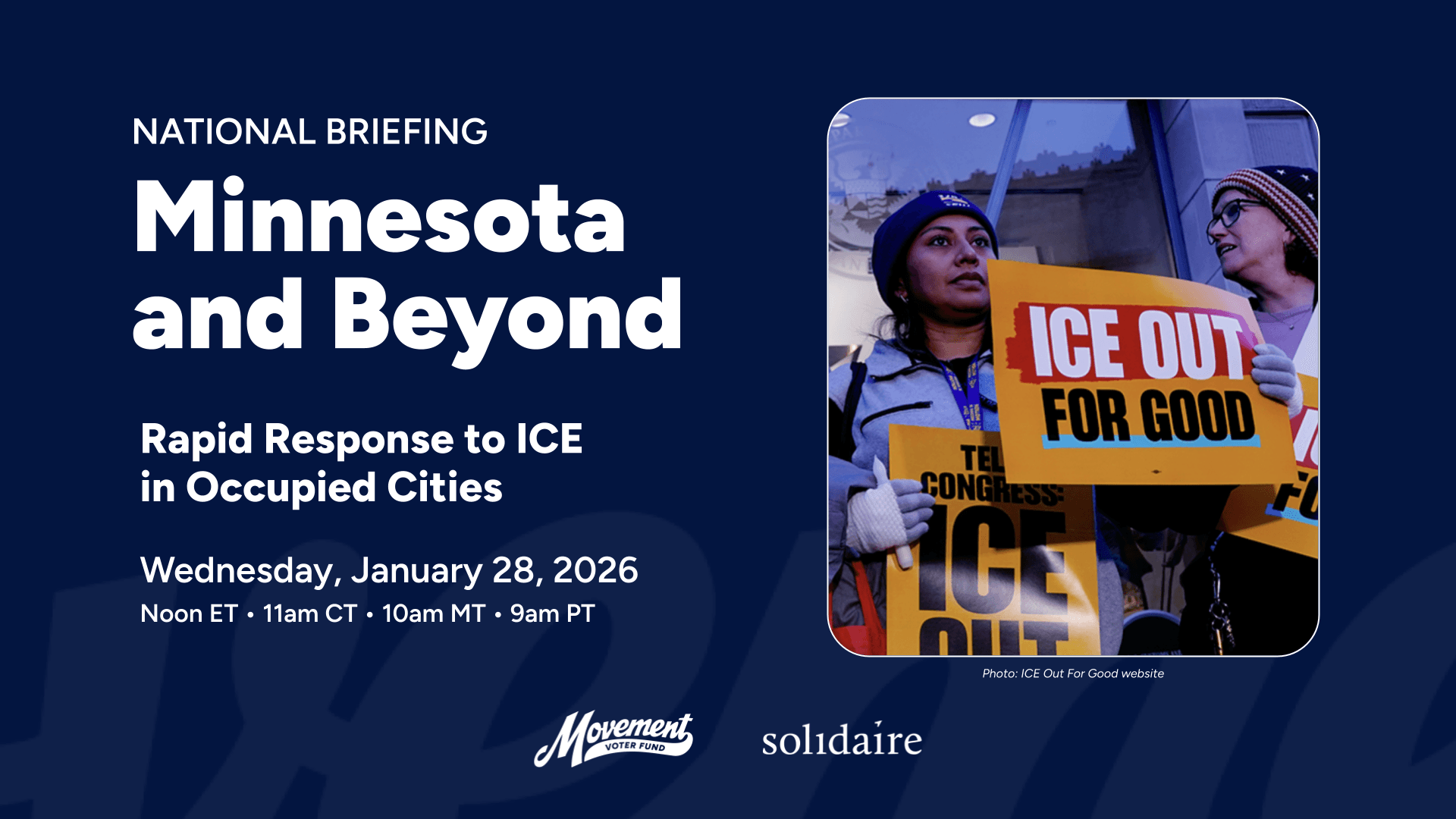 ICE Rapid Response Briefing image