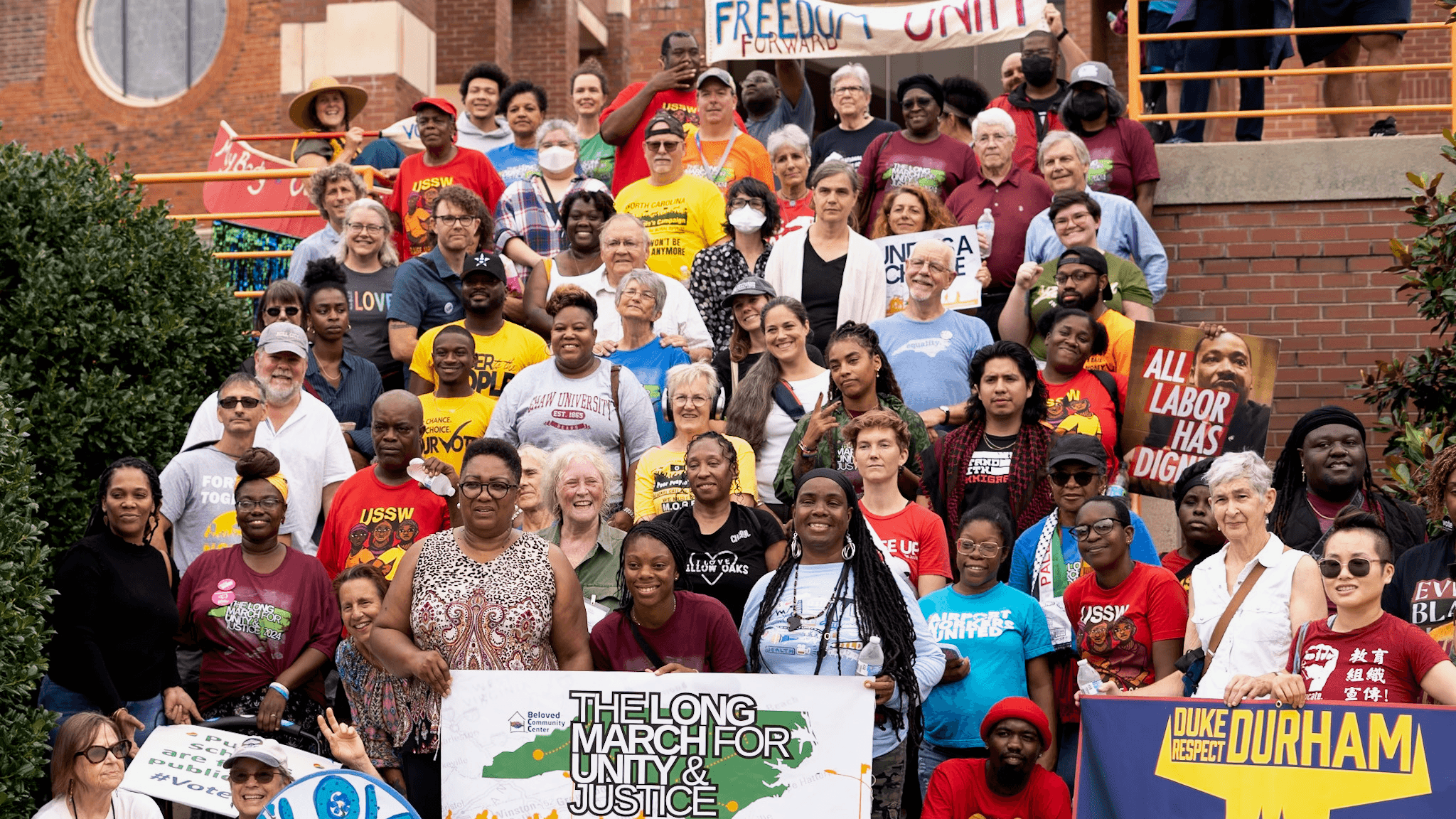 Photo: Forward Justice and the Long March for Unity and Power in North Carolina.